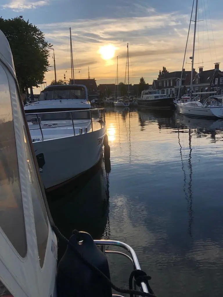 Sneek — pittoresk stadje